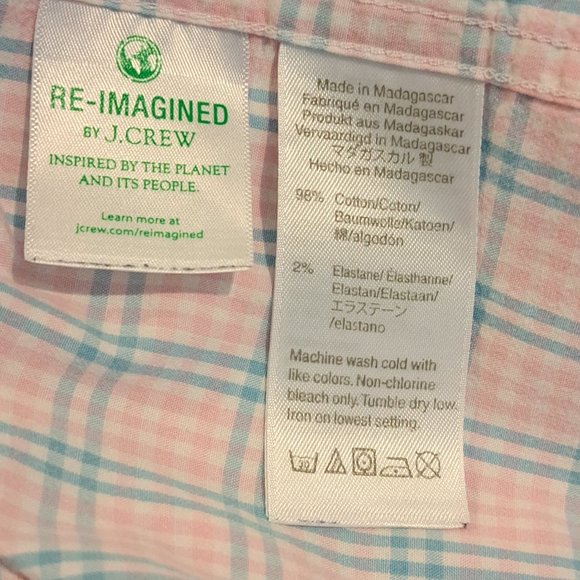 J. Crew Slim Flex Washed men's small long sleeve button down shirt style AF846 - Picture 7 of 13